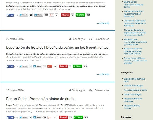 Coherentia Consulting, viralizacion de posts de un blog de empresa